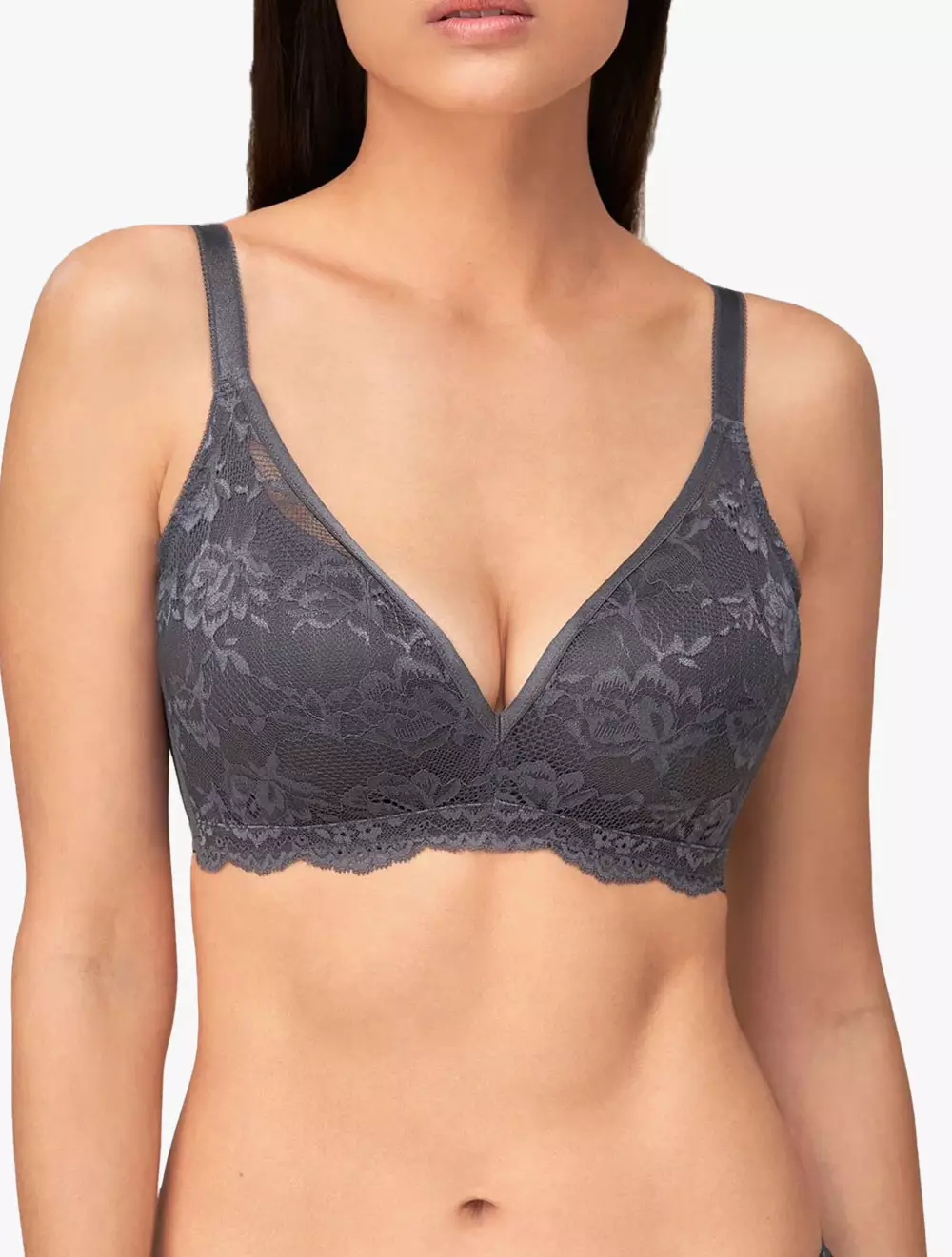 Triumph - Bra - Natural Elegance P - PEBBLE GREY