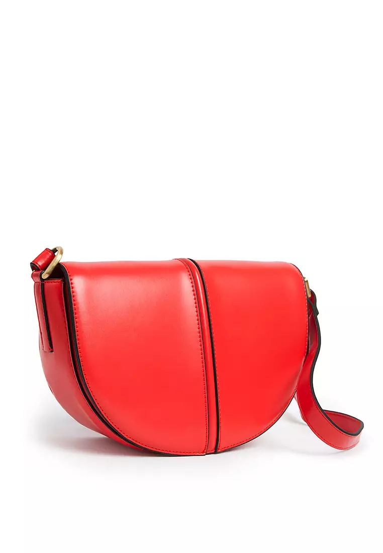 Faux Leather Cross Body Bag