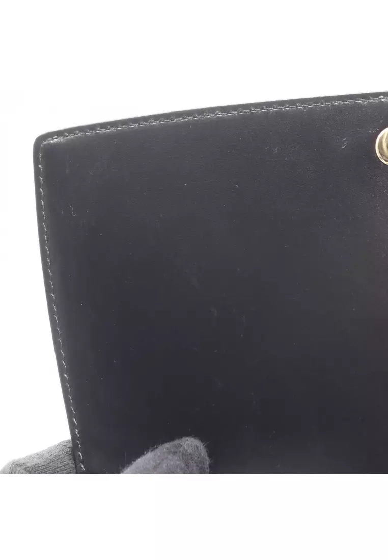 Pre-Loved Louis Vuitton Athens opera Handbag leather black