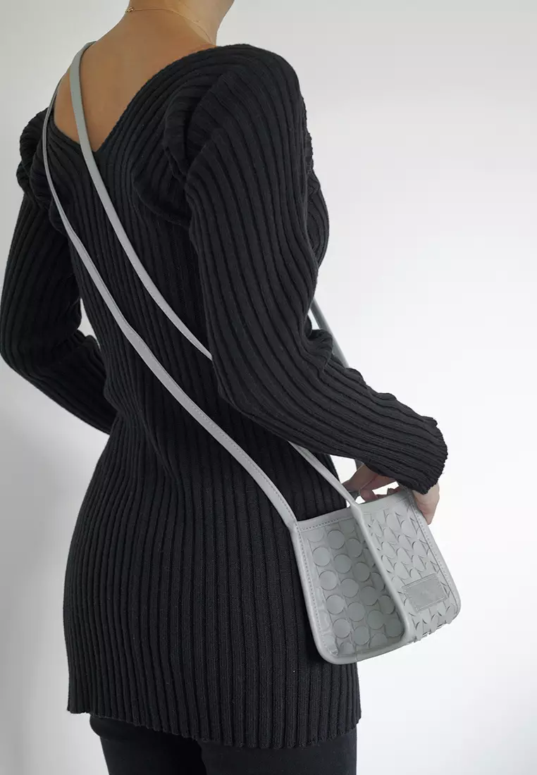 Kwani Handmade Weaving Tote Mini Greyish