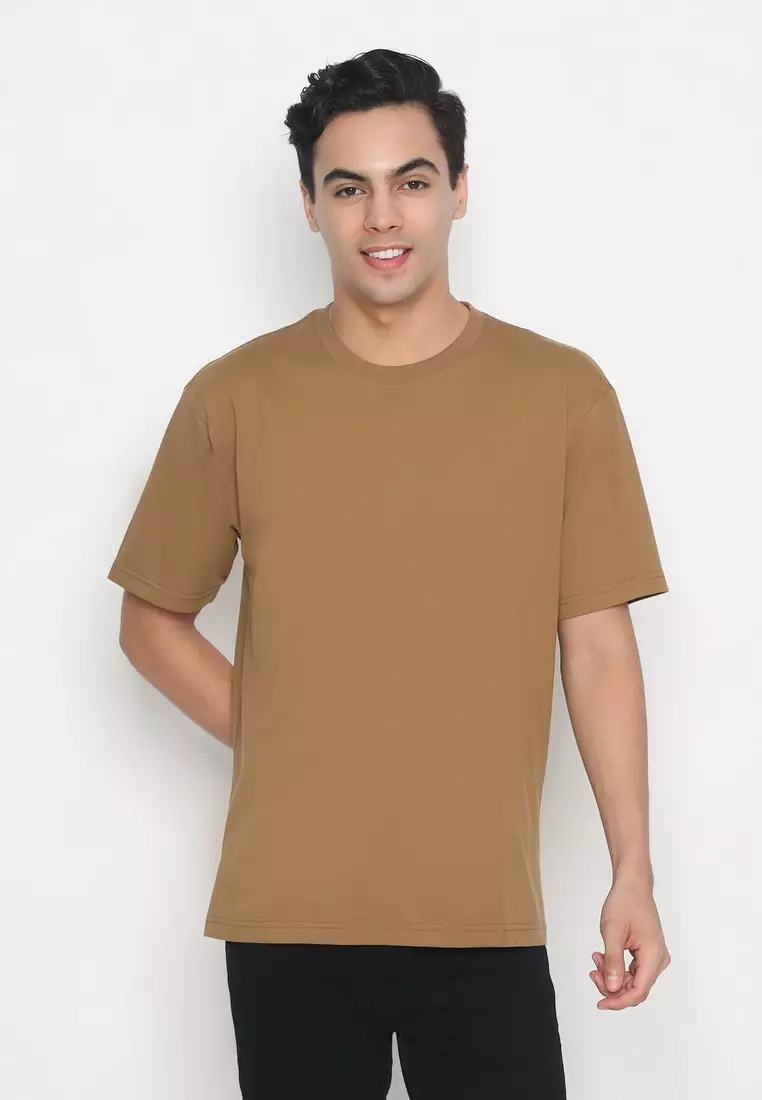 NX T-Shirt Cotton Combed Tebal Pria 207370411