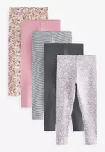 Pink/Charcoal Grey Floral Print