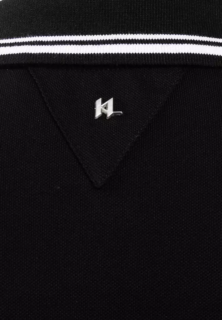 Contrast Piping Polo Shirt
