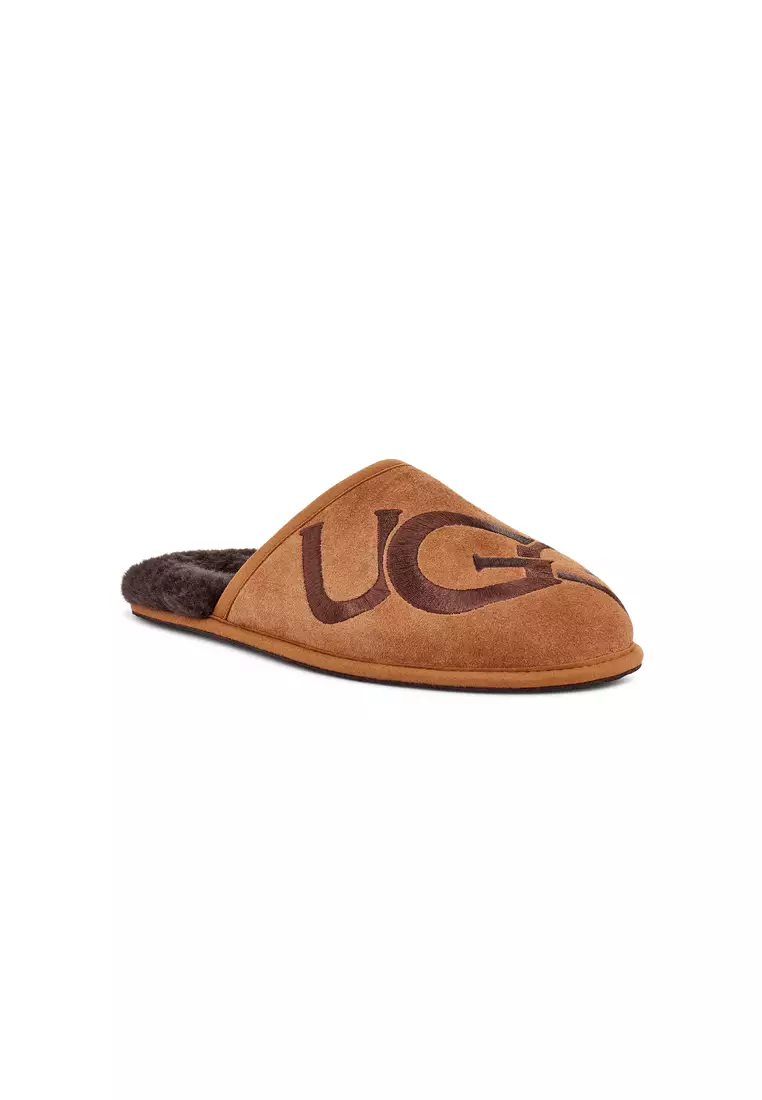 Ugg scuff shop logo slippers