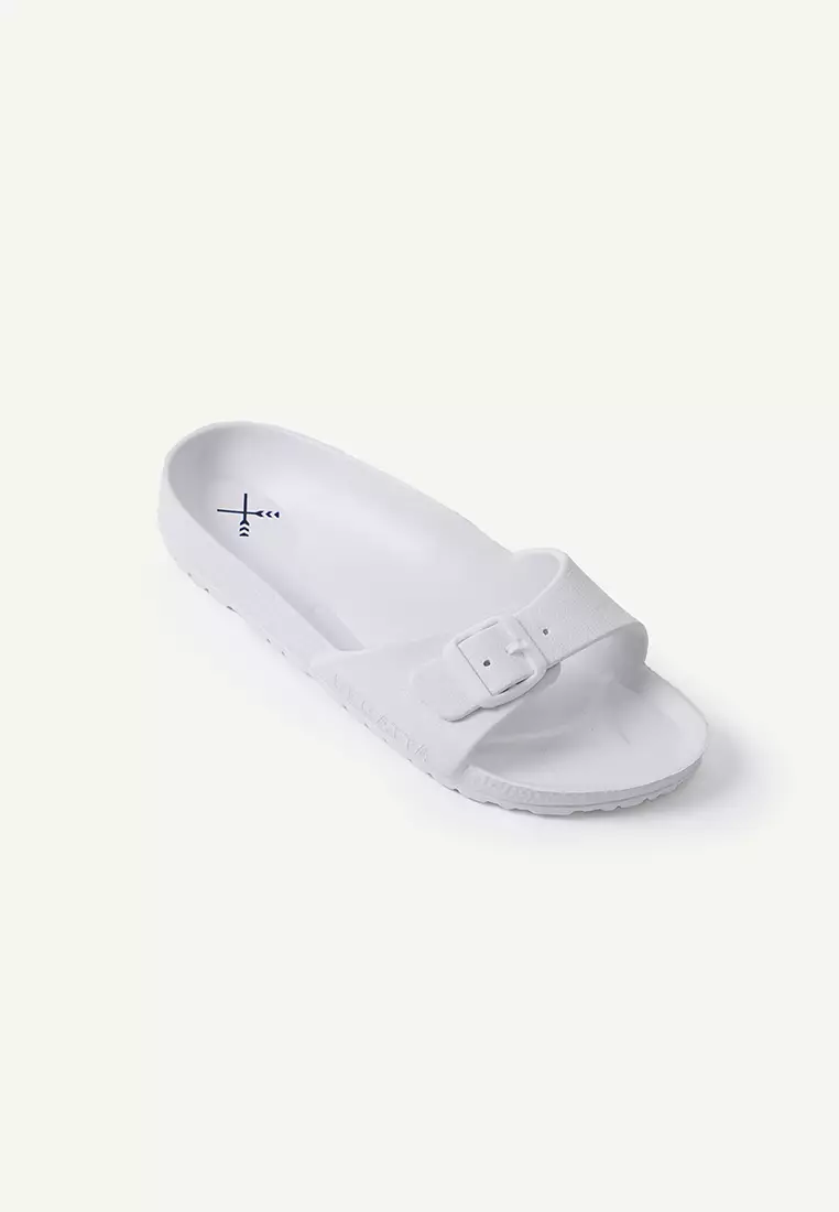 Single Strap Sliders with Buckle