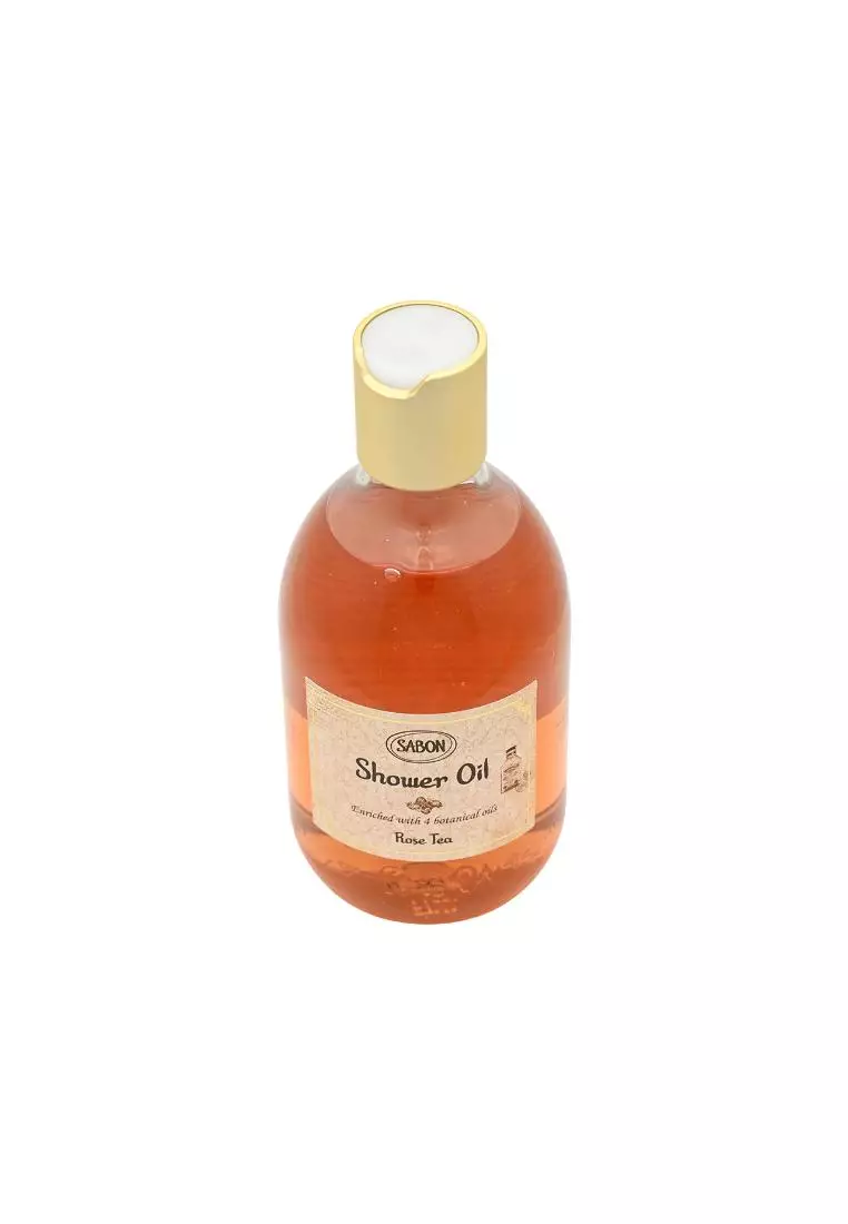 SABON 玫瑰花茶柔膚滋養沐浴油(300毫升)  300ml ROSE TEA