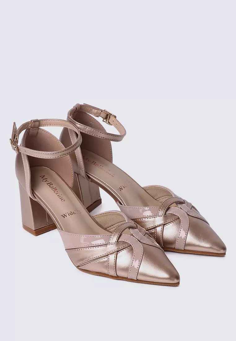 Aya WideFit Comfy Heels