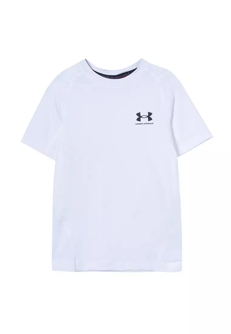 Under armour boys heatgear shop armour short sleeve fitted shirt