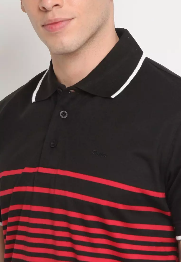 POLICE Polo Shirt Krah Salur Pria 207650031