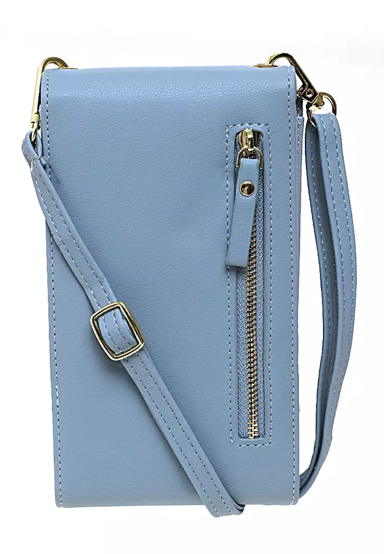 Sling Bag Tas Selempang Mini Wanita Dompet Multifungsi Many Slot Material Kulit Leather ORIGINAL