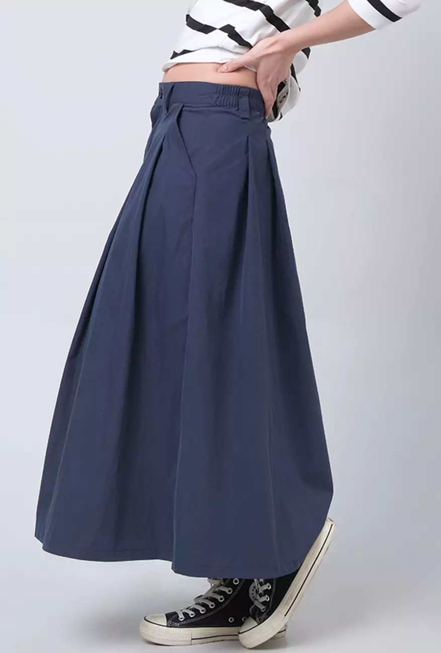 Rok Panjang Shava Navy