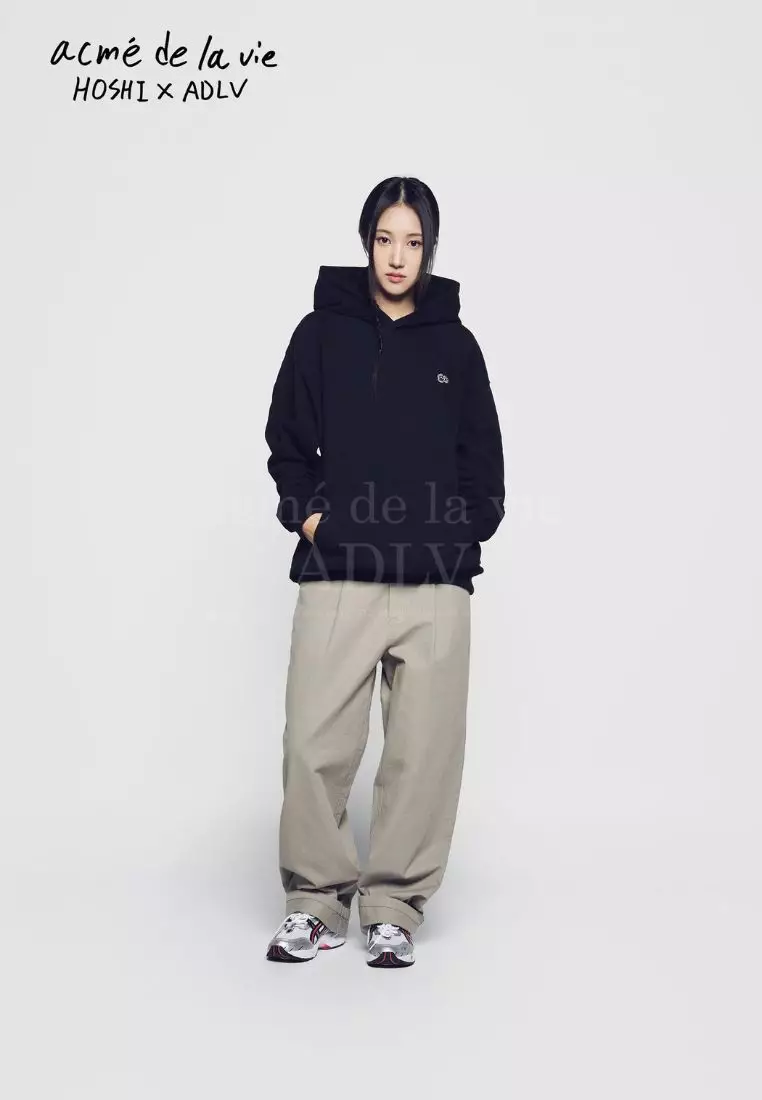 HOSHI X ADLV WAPPEN Hoodie Black