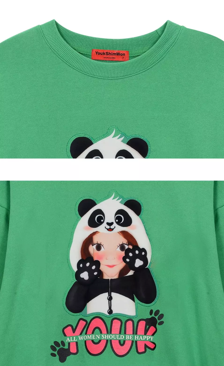 Bear Costume Sweatshirt F Luna