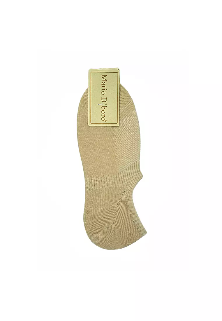 Mario D' Boro Accessories Ladies Foot Socks Beige