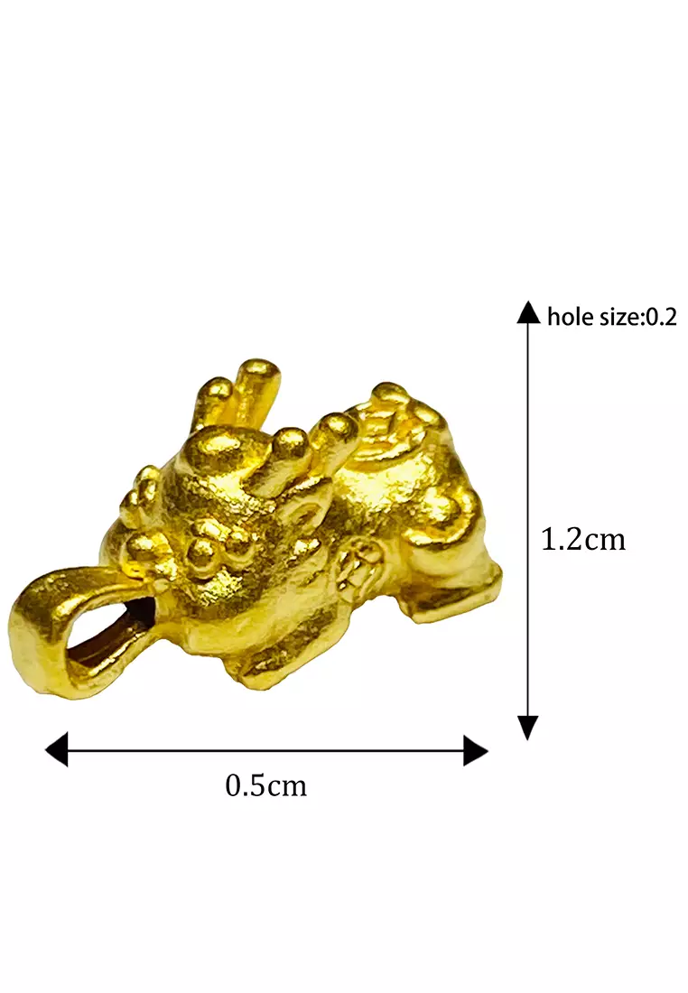 Buy LITZ SPECIAL LITZ 999 24K Gold Baby Pixiu Pendant