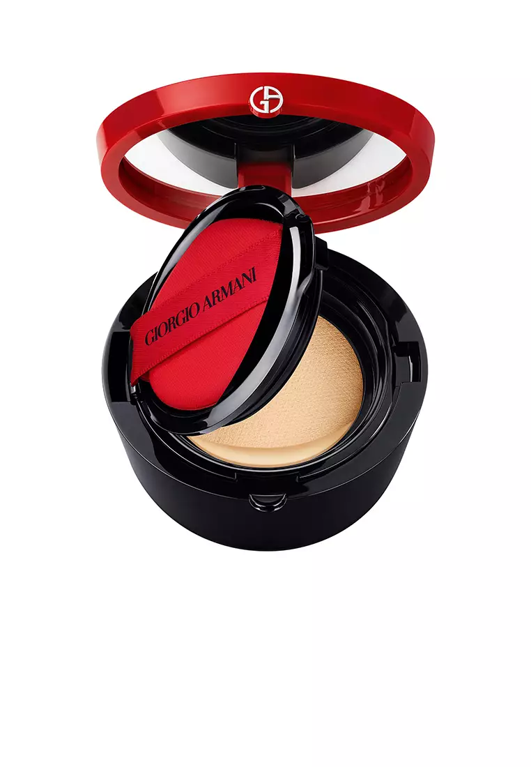 GIORGIO ARMANI - My Armani To Go Essence-In-Foundation Cushion SPF 23 #3 (Case x1 + Refill 15g x1)