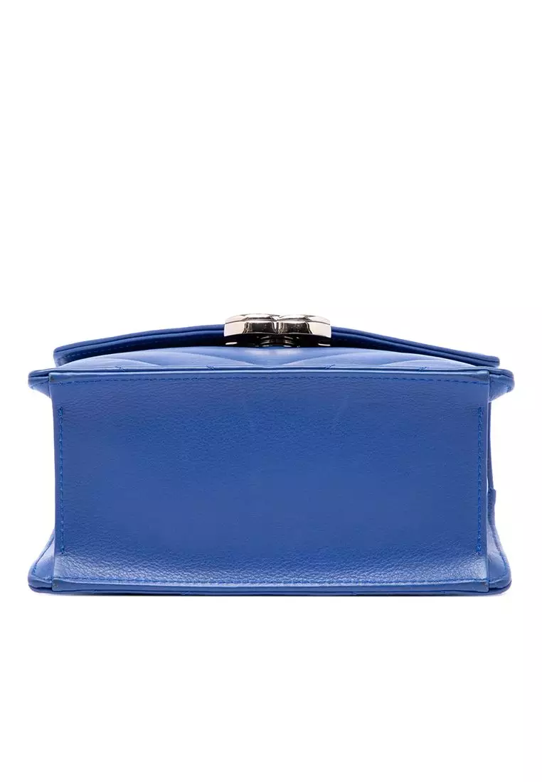 Pre-Loved Chanel Small Cc Chevron Calfskin Envelope Flap