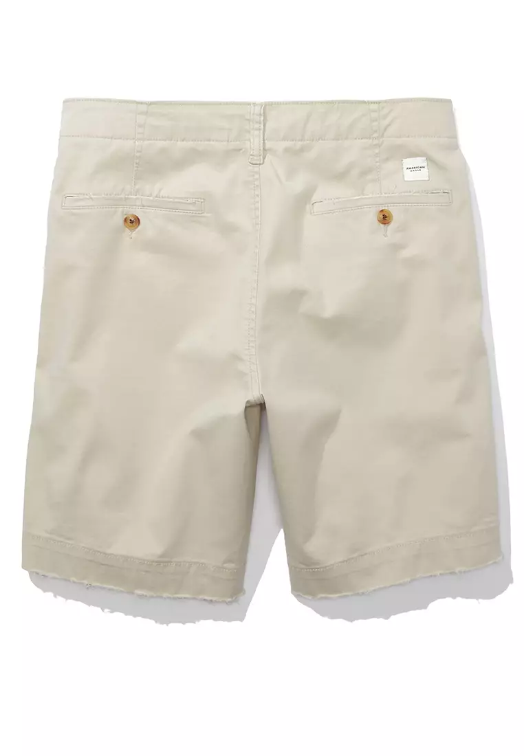 American eagle khaki on sale shorts