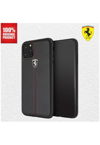 Ferrari black Ferrari - Off Track W Vertical Back Case - iPhone 11 Pro 5.8" Black 5AF4FES61F28C0GS_1