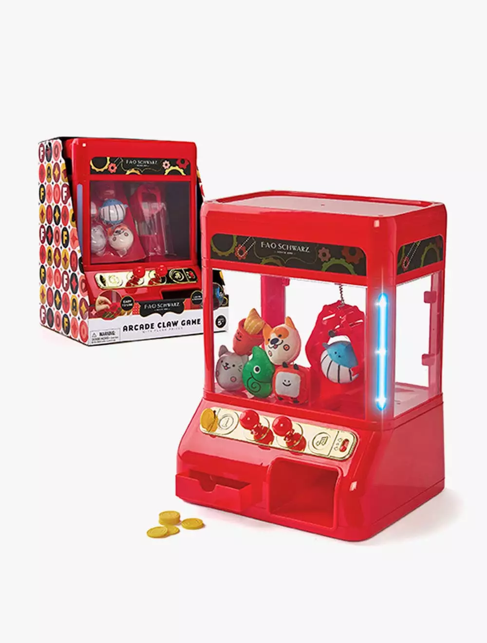 Jual Fao FAO Schwarz Toy Arcade Claw Game with Plush Prizes ...