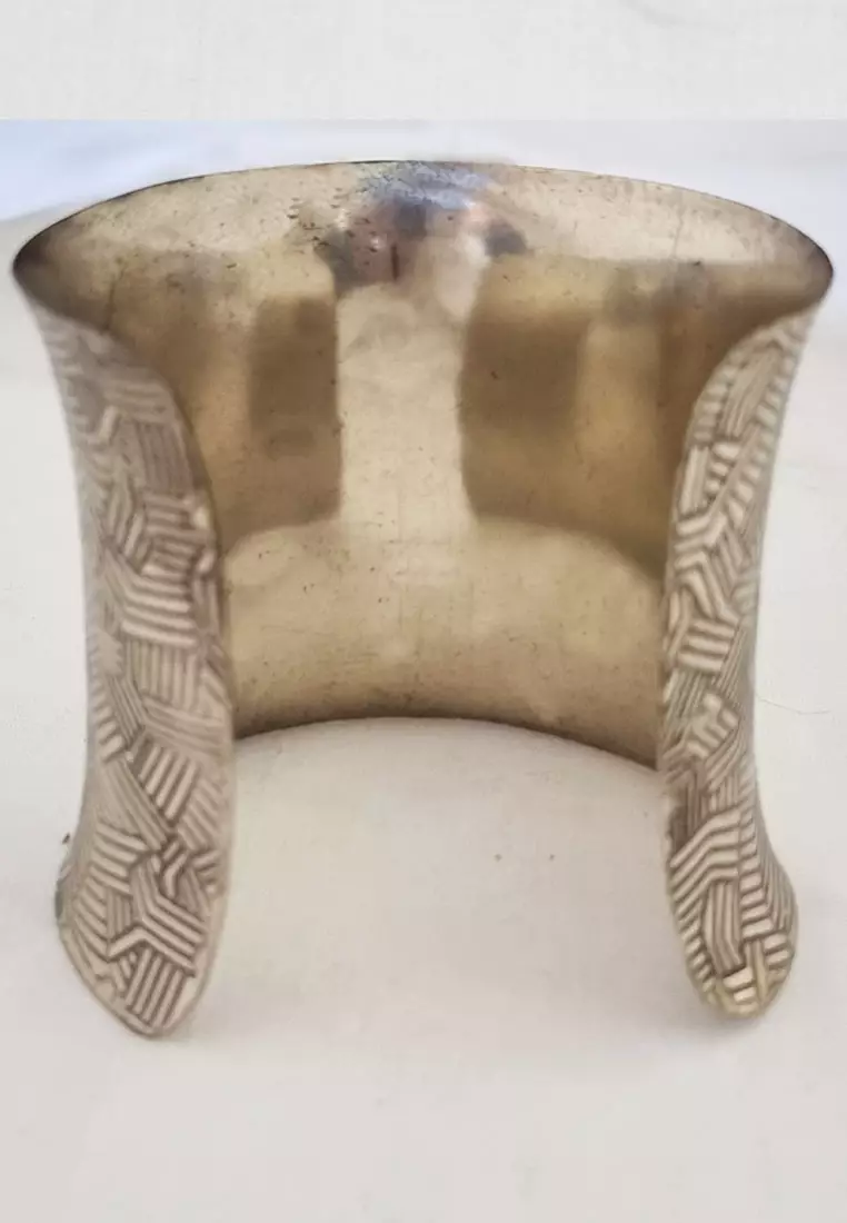 Aksesoris Wanita Stone Center Bracelet Gelang Wanita Silver & Turqouise