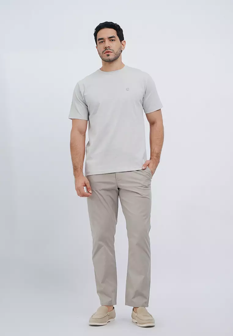 Slim Fit Short Sleeve Basic T-Shirt