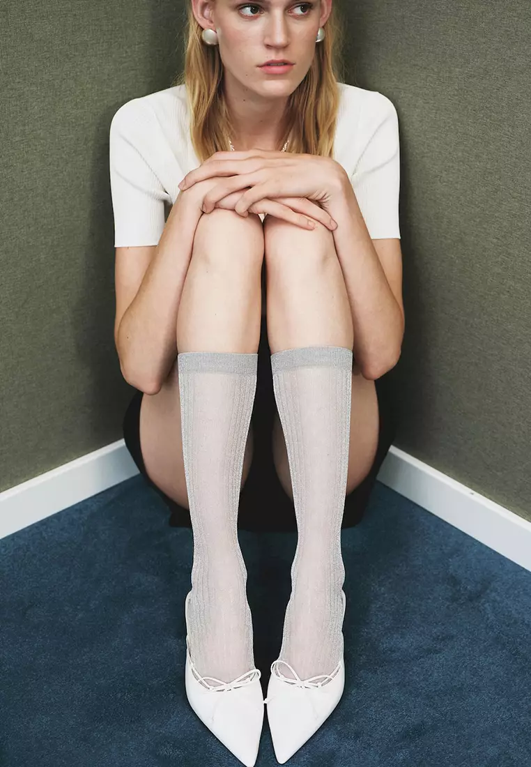 Lurex Long Socks