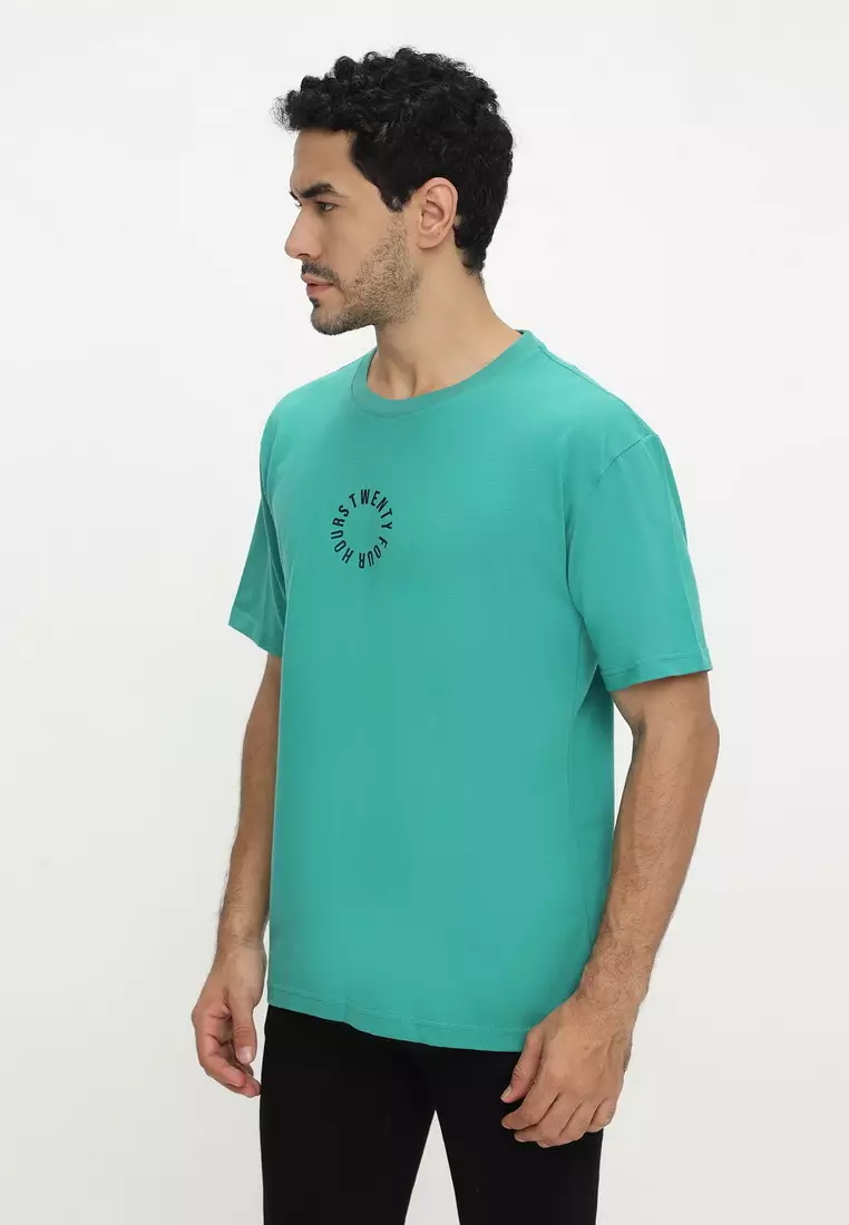 NX T-Shirt Cotton Combed Tebal Pria 207370231