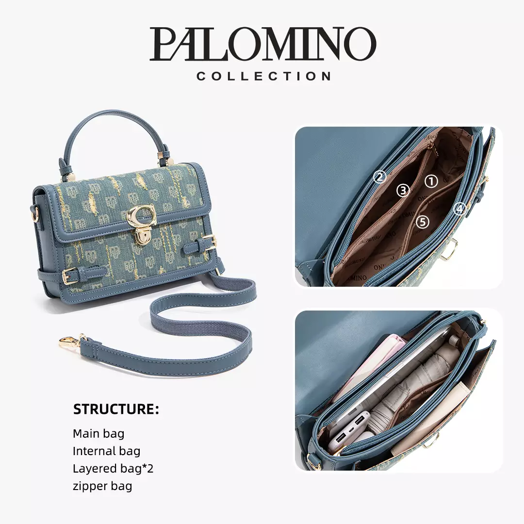 Palomino Palova Slingbag Wanita Warna Royalblue