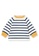 Du Pareil Au Même (DPAM) white Striped Long Sleeve Sweater 3DC14KAE568482GS_2