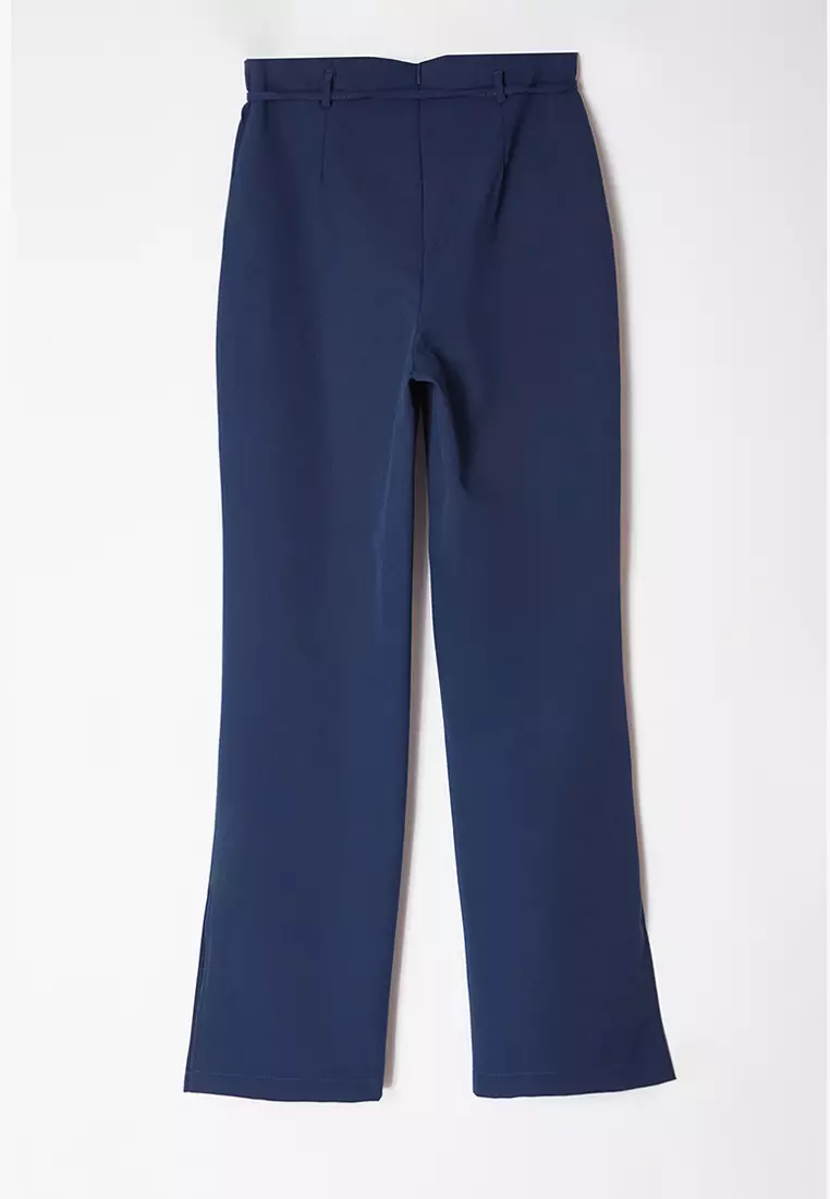V Waist Detailed Trousers