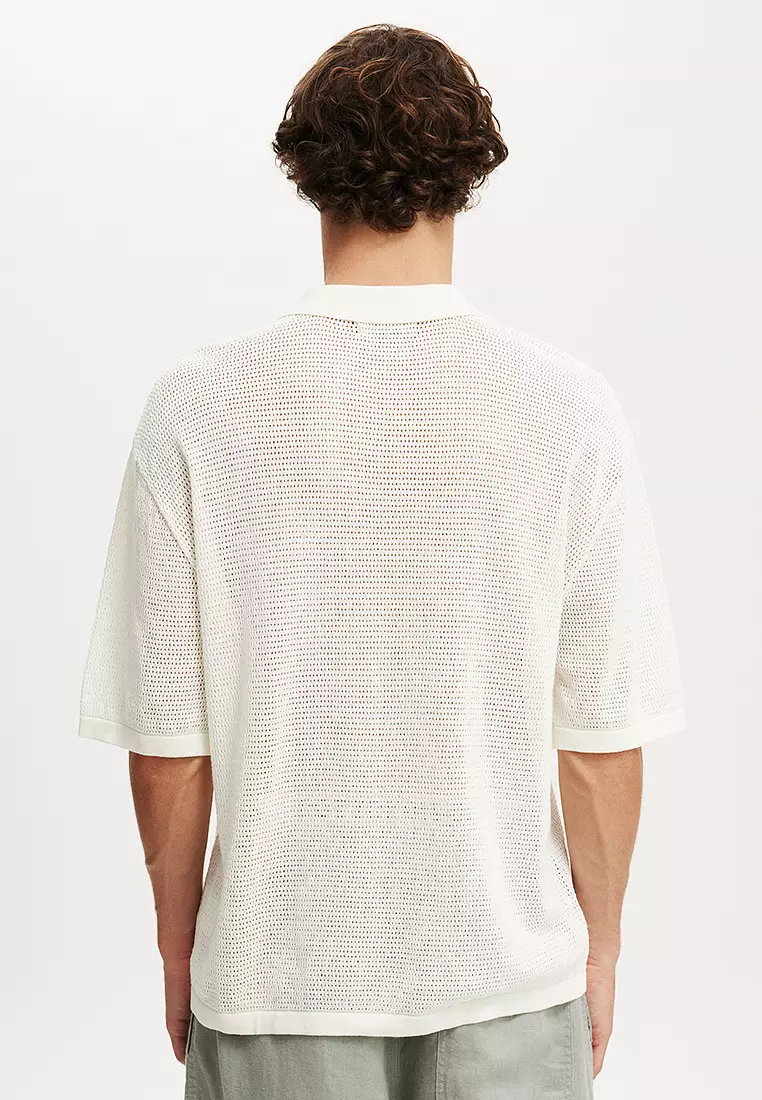 Knitted Polo Shirt