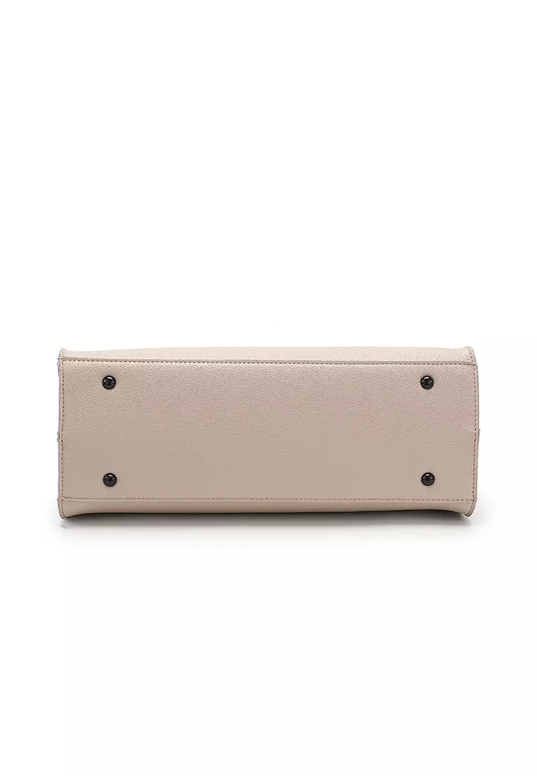 Women's Tote Bag / Shoulder Bag - Beige