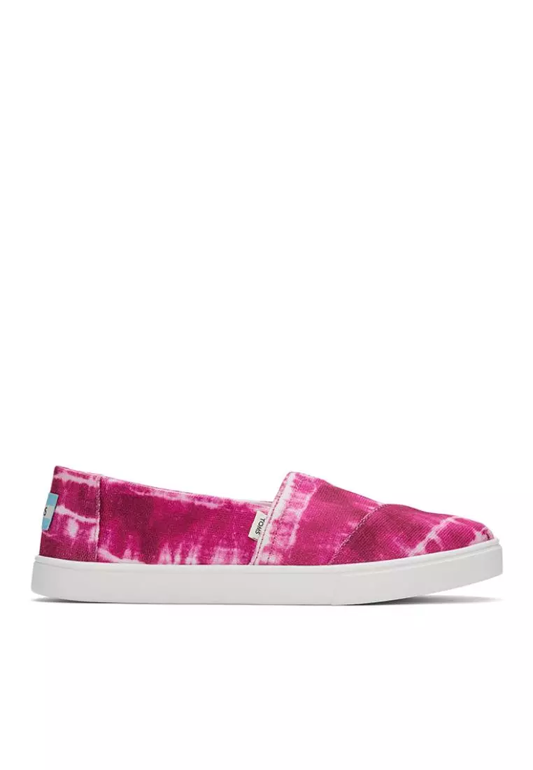 Discount on Toms  shoes - SKU: Sneakers Alpargata Cupsole Women - Fuchsia Rose Batik Canvas