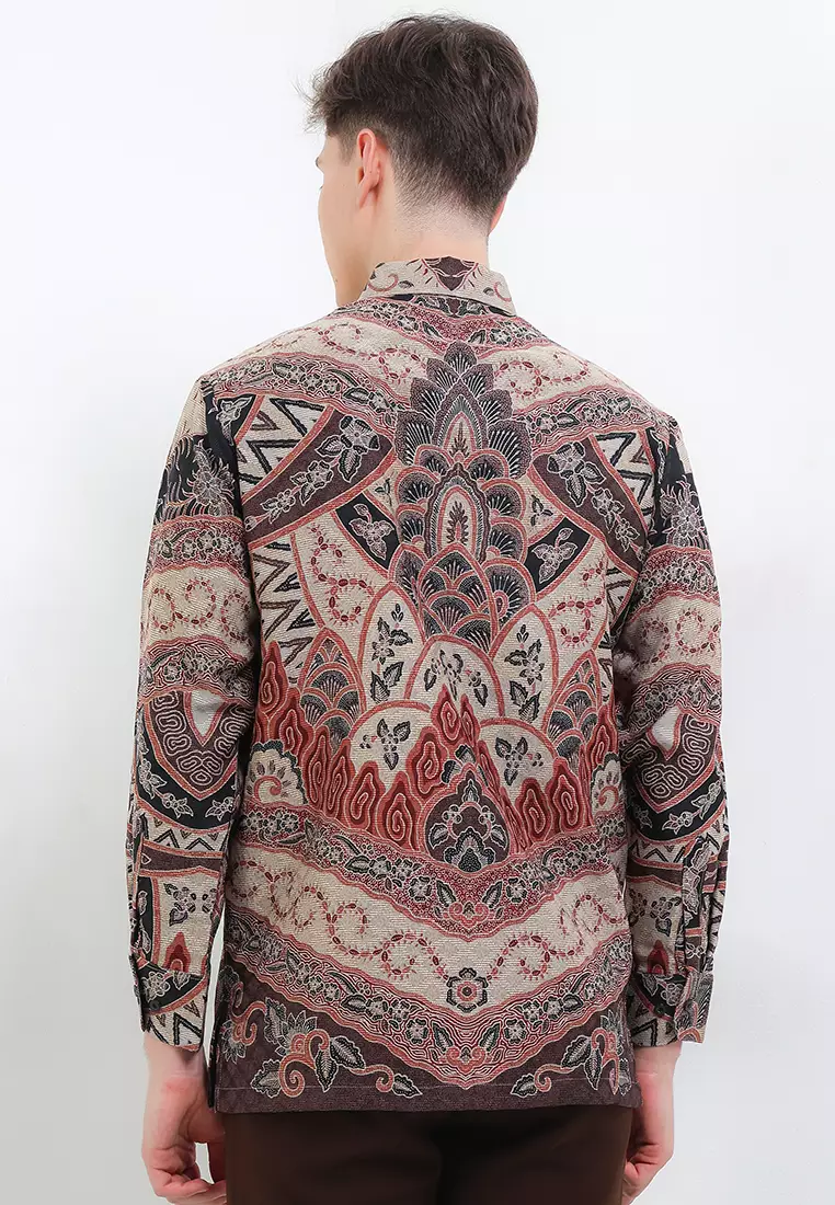 Kemeja Batik Regular Fit Batik Mega Mendung