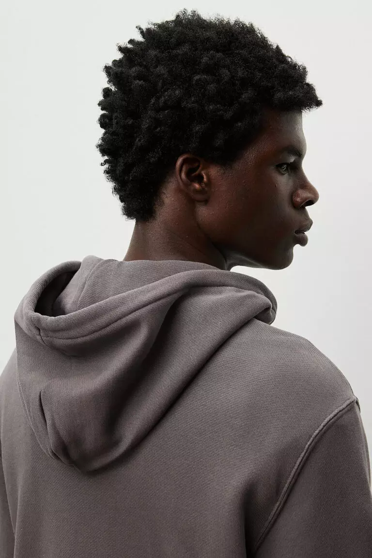 Zip-through hoodie