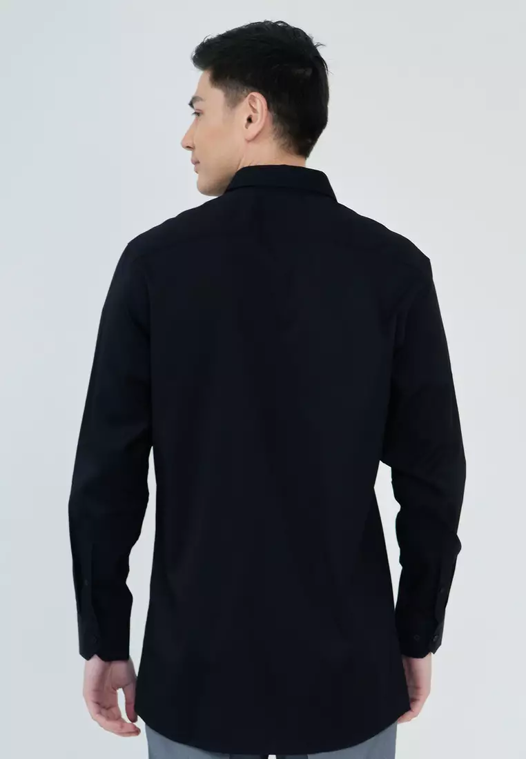 Regular Fit Textured Dress Shirt