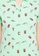 Clovia green Clovia Print Me Pretty Button Me Up Shirt & Shorts Set in Cyan Green - 100% Cotton 34268AA676A5BDGS_7