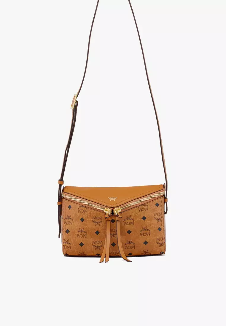 Diamant 3D Shoulder Bag in Visetos Leather Mix