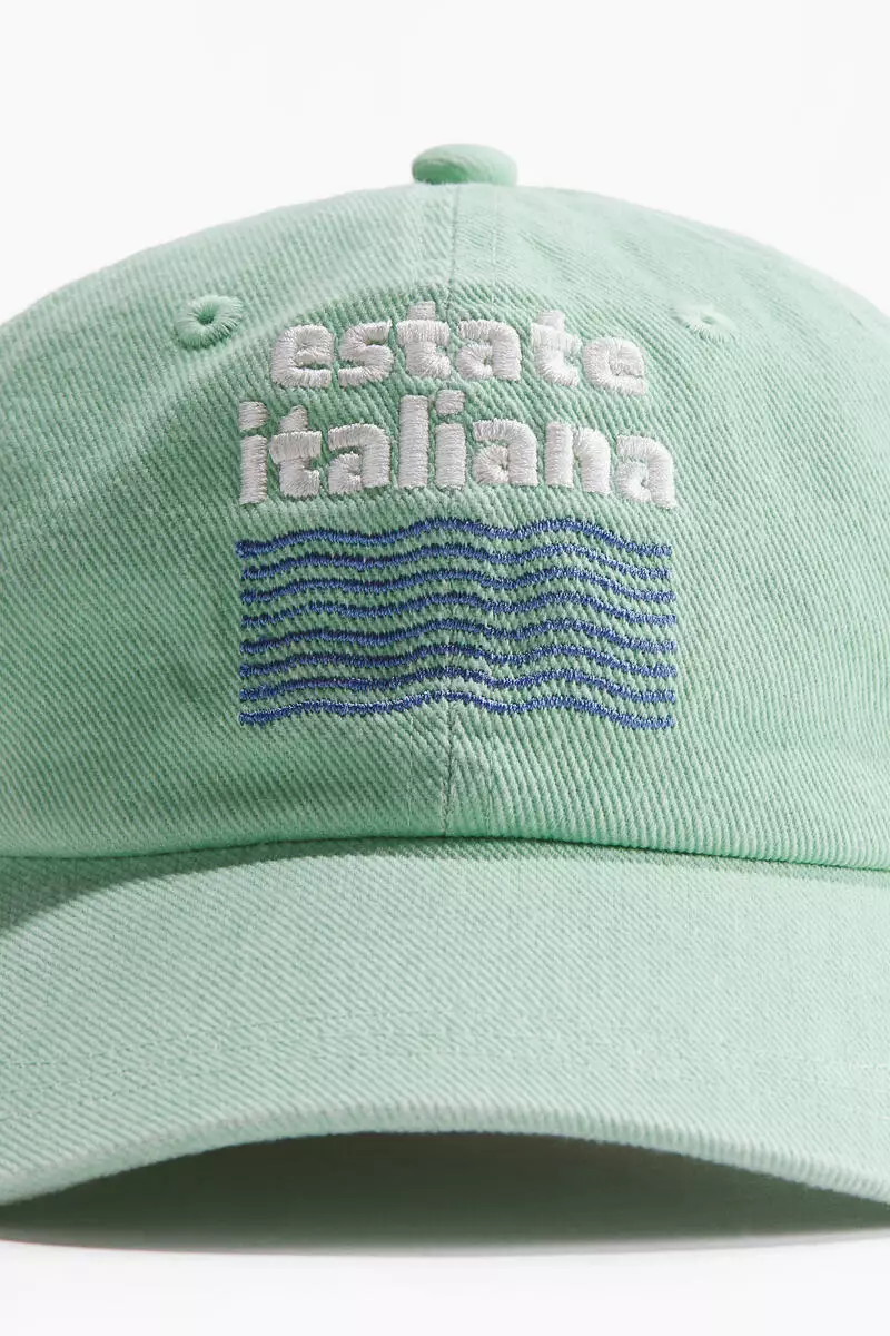 Cotton twill cap