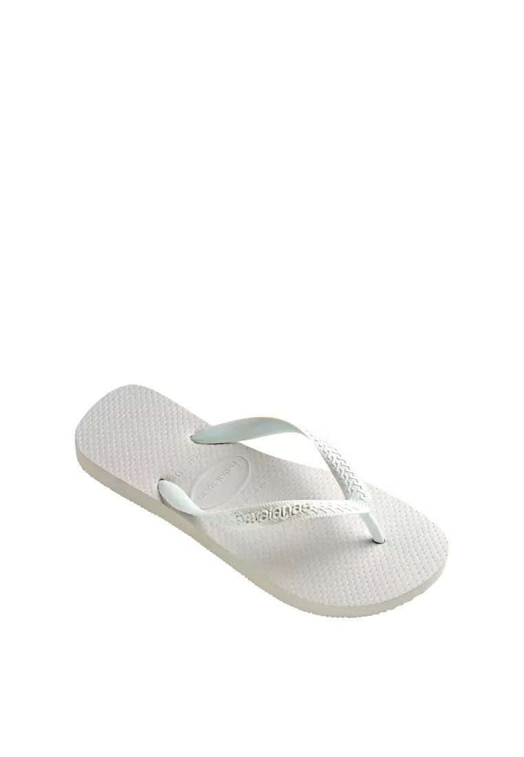 Havaianas Unisex Top - White Flip Flops