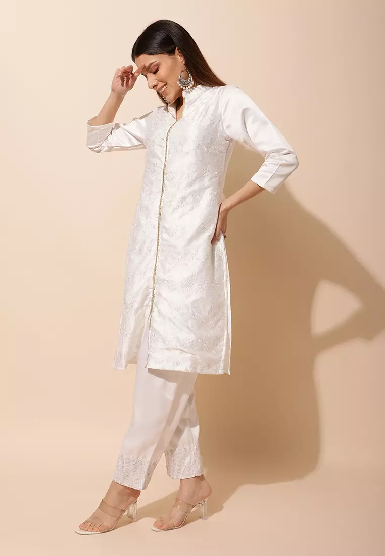 Chanira Festive Alisha Tunic-White