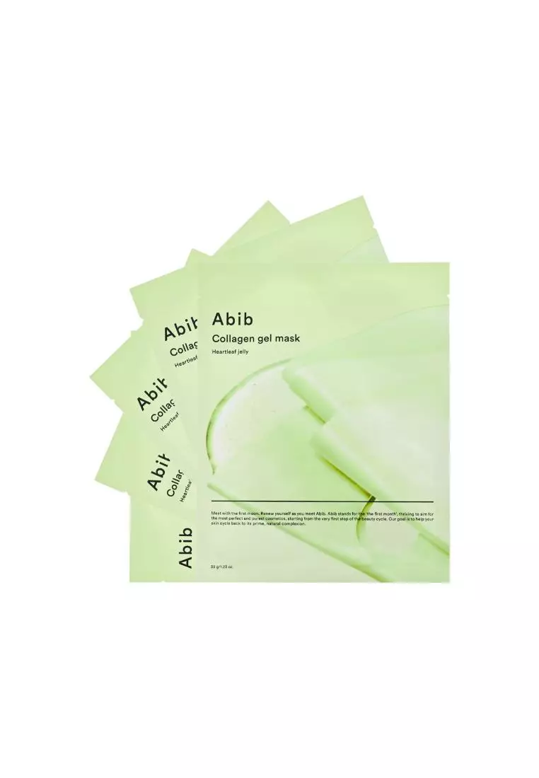 Abib Collagen Gel Mask Heartleaf Jelly 5pc