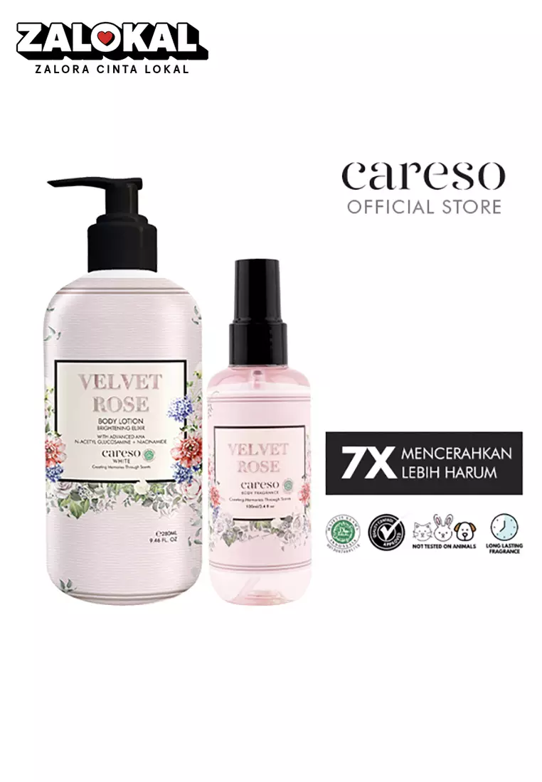 Velvet Rose Series (Lotion + Fragrance Combo)