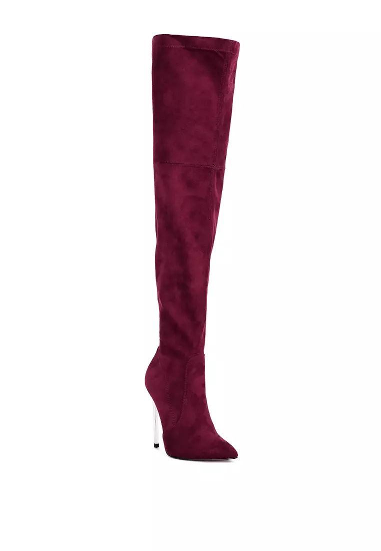 Buy thigh high boots clearance
