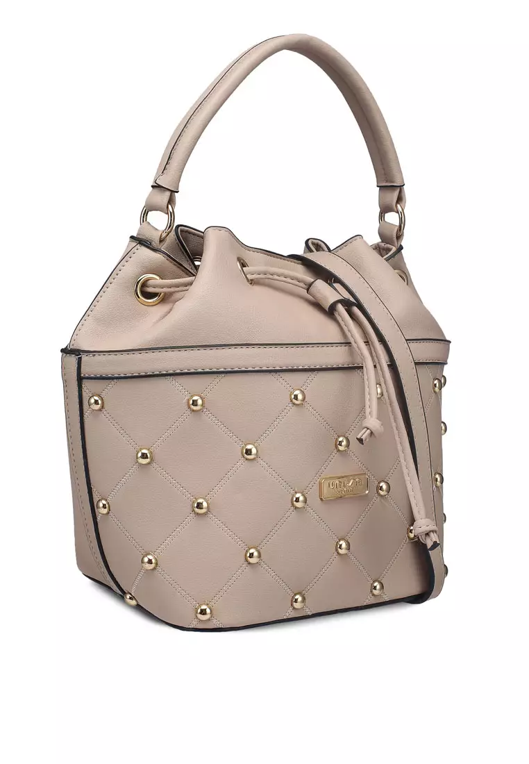 Quilted bucket bag online