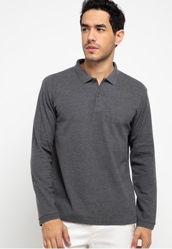 Jual Tolliver Long Sleeve Polo Shirts Original Zalora Indonesia