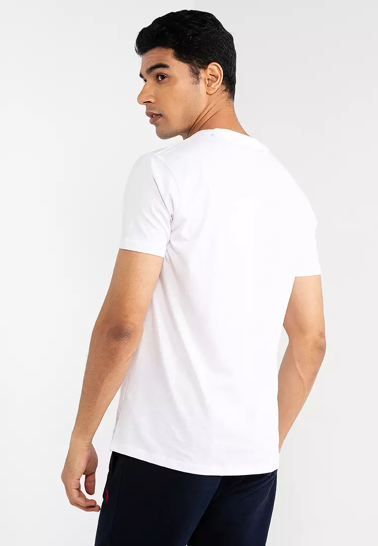 Tシャツ・カットソー SOUTH2 WEST8 SS24 COTTON POLO (OT614_A-WHITE) South2 West8 Men's Pique Polo Shirt White OT614-A-White