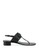 Ferragamo black Gancini Sandals (zt) BA4F1SH05FF083GS_1