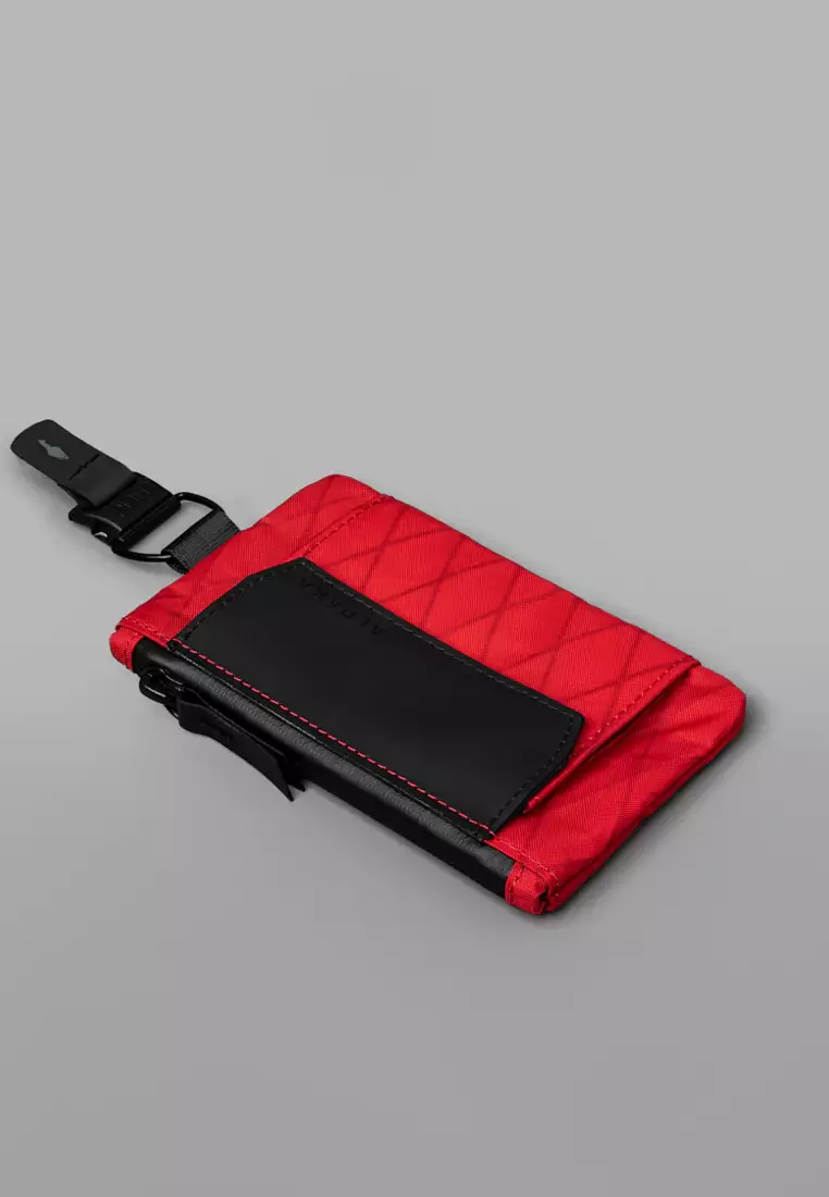 Alpaka Zip Pouch Coin - True Red